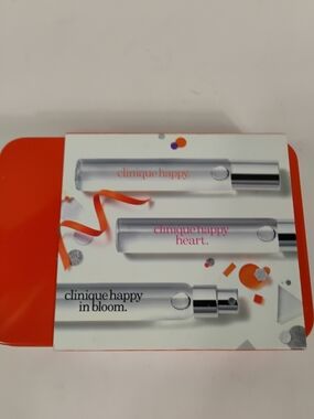 Clinique Happy fragrance promotional card
